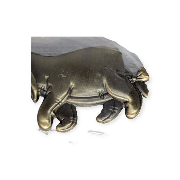 Disney Monogram International Eeyore Brass Metal Keychain Unused - Picture 5 of 9